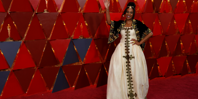 Tiffany Haddish rocked the Oscars red carpet in a traditional African gown.