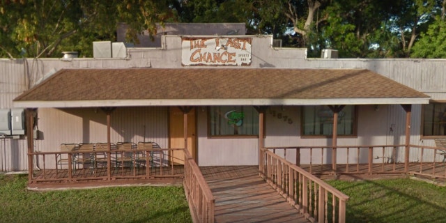 The bartender works at Last Chance Bar in Daytona.