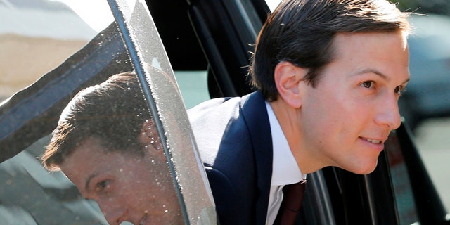 White House Senior Adviser Jared Kushner arrives for his appearance before a closed session of the Senate Intelligence Committee as part of their probe into Russian meddling in the 2016 U.S. presidential election, on Capitol Hill in Washington, U.S. July 24, 2017. REUTERS/Jonathan Ernst TPX IMAGES OF THE DAY - RTX3CP4P