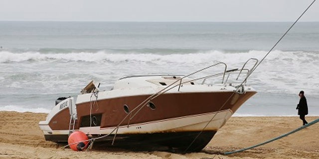 Pierre Agnes' boat was found washed ashore off the coast of France.