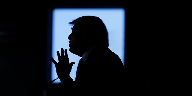 Republican presidential candidate Donald Trump speaks during a campaign rally Saturday, Dec. 5, 2015, in Davenport, Iowa. (AP Photo/Charlie Neibergall)