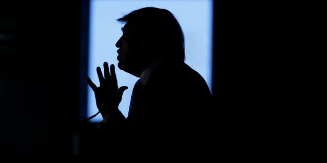 Republican presidential candidate Donald Trump speaks during a campaign rally Saturday, Dec. 5, 2015, in Davenport, Iowa. (AP Photo/Charlie Neibergall)