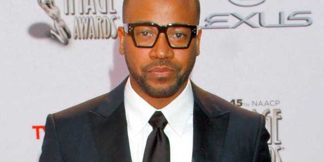 FILE - In this Feb. 22, 2014, file photo, Columbus Short arrives at the 45th NAACP Image Awards at the Pasadena Civic Auditorium in Pasadena, Calif. Short has been sentenced to a month in jail for violating probation in an assault case. (Photo by Arnold Turner/Invision/AP, File)
