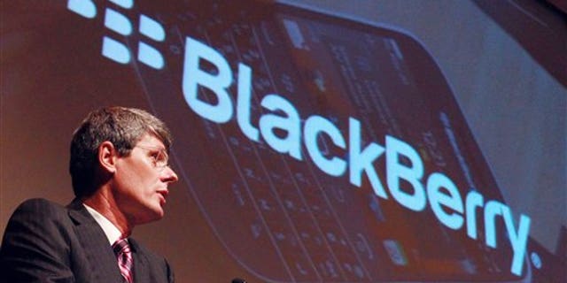 July 10, 2012: Thorsten Heins, President and CEO of Research in Motion (RIM), speaks at the company's Annual General Meeting, less than two weeks after announcing disappointing financial results, deep job cuts and the latest delay in its BlackBerry 10 software, in Waterloo, Ontario.