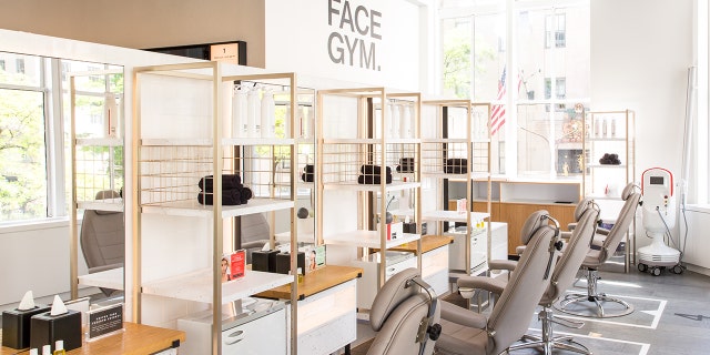 Face Gym, a “gym studio for the face,” recently opened a location in New York City.