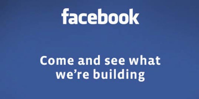 An invitation sent out by Facebook to a Tuesday event offers no explanation for what the company will show off.