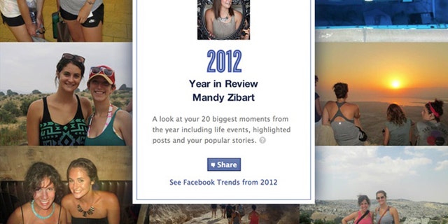 By going to Facebook.com/yearinreview, you can see the 20 biggest moments from your own year, including life events, highlighted posts and your most popular stories.