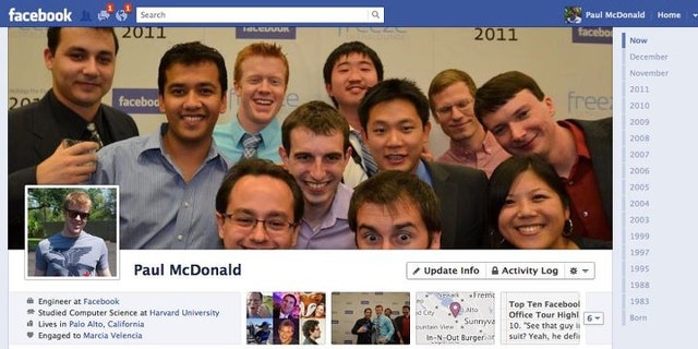 Facebook's biggest makeover to date, called Timeline, went live worldwide in September 2011.