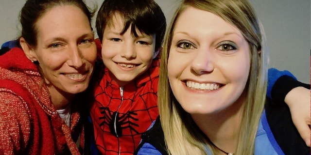 Tracy Dowdy Fain, left, suffered a stroke while at an appointment with her son.