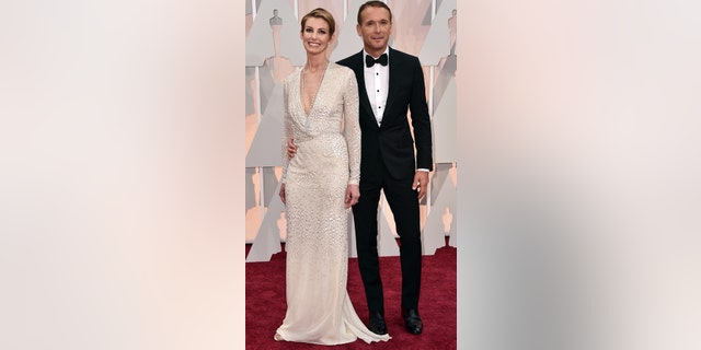 Faith Hill, left, and Tim McGraw arrive at the Oscars on Sunday, Feb. 22, 2015, at the Dolby Theatre in Los Angeles.