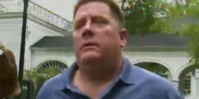 The above screen grab shows 48-year-old Raymond Roth, who admitted to conspiracy in his faked drowning off a beach on New York's Long Island, touching off an extensive and expensive air and sea search.