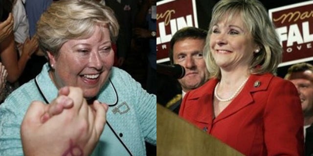 Democratic Lt. Gov. Jari Askins and Republican Rep. Mary Fallin will face off for the Oklahoma governor's seat. (AP)