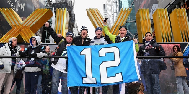 Seattle Seahawks on January 31, 2014 in New York City.