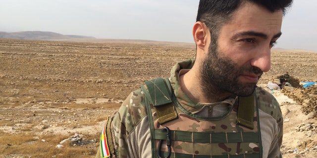 Peshmerga Operations Officer Farhang Afandi