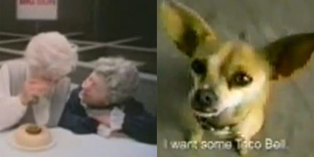 Remember these classic commercials for Wendy's and Taco Bell?