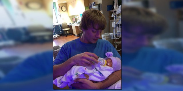 James Gardner and his daughter