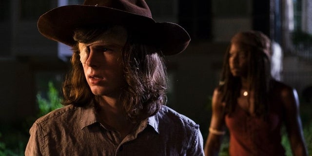 Chandler Riggs’ father, William, blasted AMC for writing his son out of “The Walking Dead.”