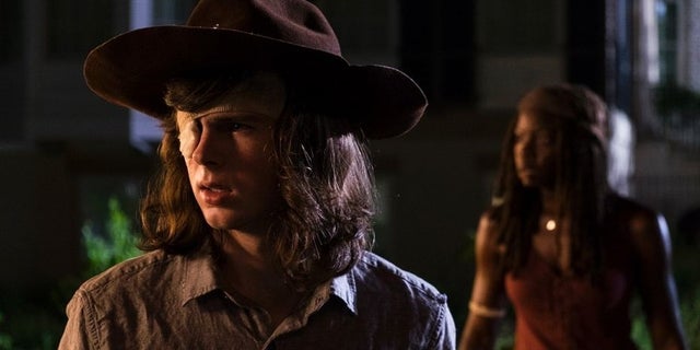 carl walking dead