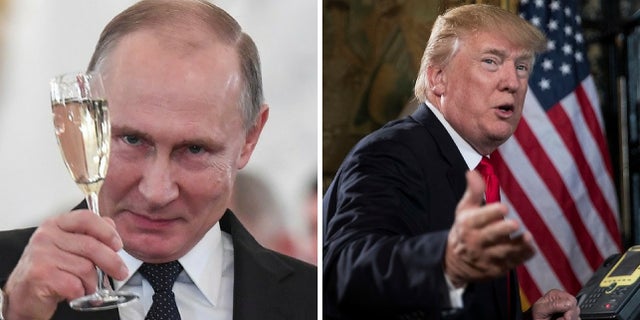Russian President Vladimir Putin sent President Trump a holiday telegram.