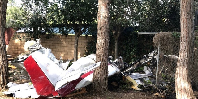 Ian Gregor, spokesman for the FAA, said that the plane caught fire after it crashed into a shed. He confirmed the plan, a Van's RV-6A aircraft, was home-built.
