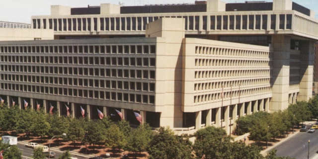 Feb. 10, 2009: The main headquarters of the FBI, the J. Edgar Hoover Building, in Washington, DC.