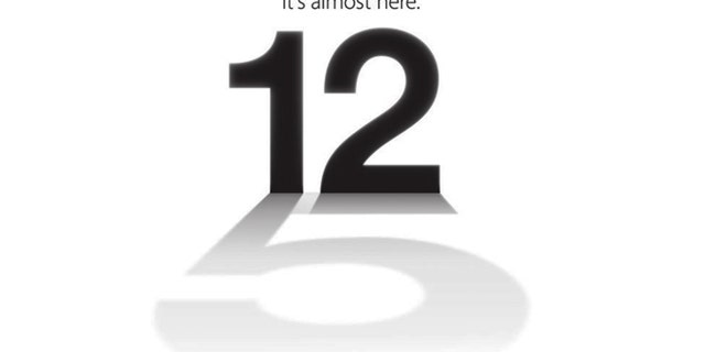 The subtle "5" in an invitiation to Apple's latest press conference is fueling expectation that the company will unveil the iPhone 5.