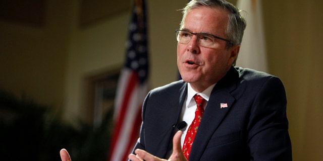 Trump said his nickname for former Florida Gov. Jeb Bush, "Low Energy Jeb," didn't have a backstory but just fit.