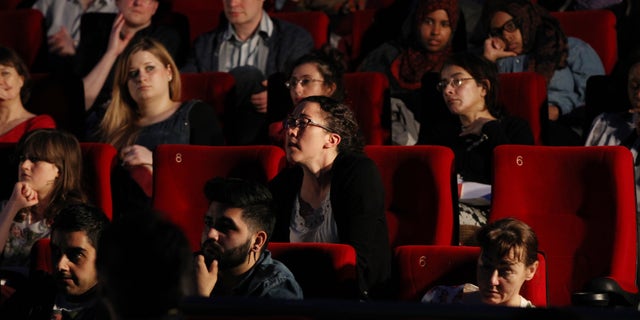 LONDON, ENGLAND - APRIL 25: A general view of the audience at the Outreach Future Film Makers at Cineworld 02 Arena on April 25, 2013 in London, England. (Photo by Danny E. Martindale/Getty Images for Sundance London)