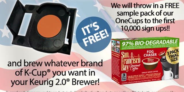 permanently brew non-Keurig K-Cup pods 