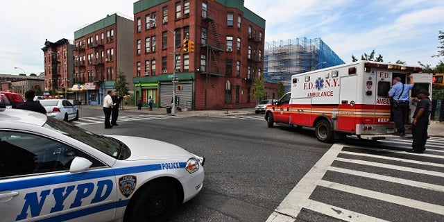 An award-winning FDNY paramedic was accused of groping a woman while driving to the hospital Sunday, April 8, 2018.