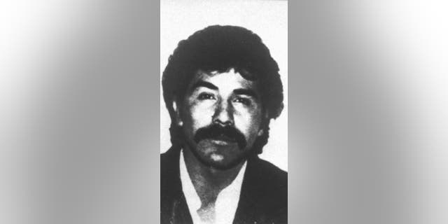 FILE - This undated file photo provided by Mexico's government shows drug lord Rafael Caro Quintero in an unknown location. Chihuahua Attorney General Jorge Gonzalez told reporters on Monday, July 4, 2016 that the old-guard drug lord mistakenly released in 2013 is apparently trying to get back into the drug trade. (Mexico's government via AP/File)