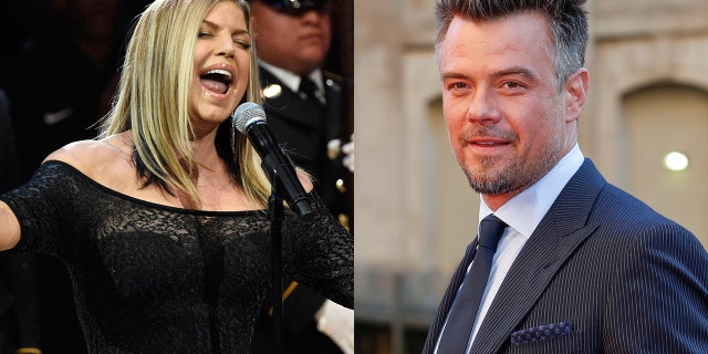 Josh Duhamel, right, defended his ex-wife Fergie's sultry performance of the national anthem.