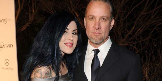 Jan. 15, 2011: TV Personalities Kat Von D and Jesse James attend the Art Of Elysium 'Heaven' Gala held at the California Science Center in Los Angeles, Calif.