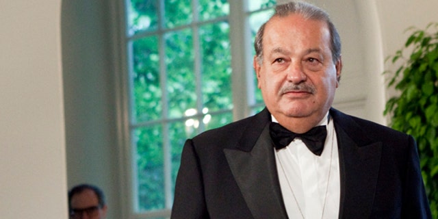 Carlos Slim at the White House for a state dinner May 19, 2010 in  Washington, DC.