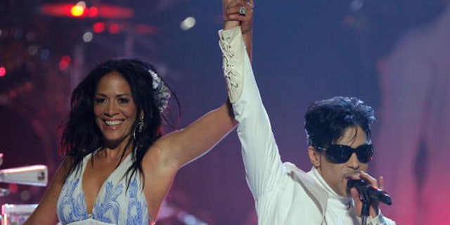 Sheila E. and Prince during the NCLR ALMA Awards on June 1, 2007 in Pasadena, California.