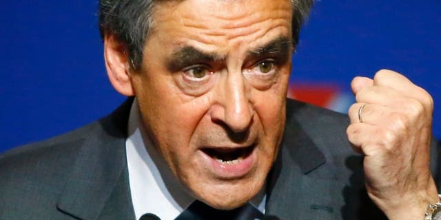 French presidential candidate François Fillon