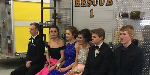 “My initial thought was: Who’s going to want to take a prom picture next to a fire truck? I was wrong," the fire chief recalled.