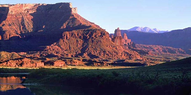 Shown here is a section of the Colorado River in Utah.