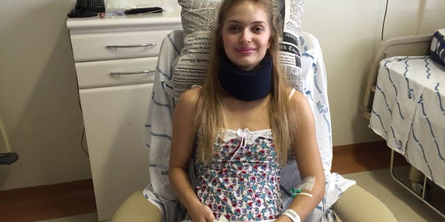 After months of intense physical therapy, Marchelle Mancuso was able to take her first steps.