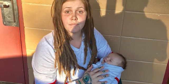 Kaitlynn Lovel pictured with Sage Cooper.