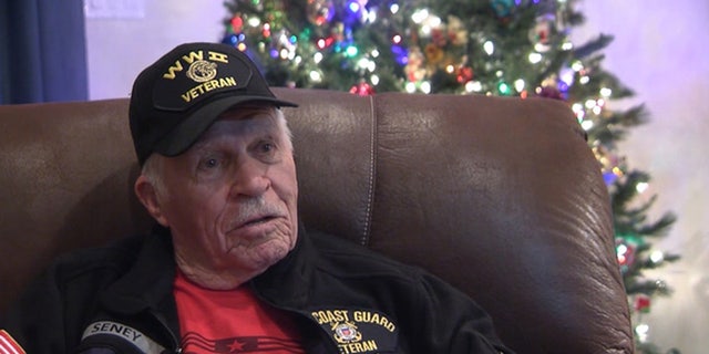 George Seney Jr. said a kind act by a woman at a grocery store was the "best Christmas present."