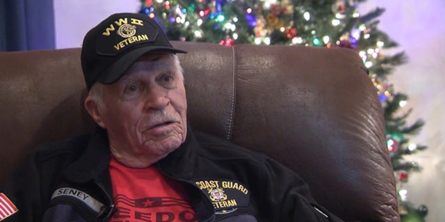 George Seney Jr. said a kind act by a woman at a grocery store was the "best Christmas present."
