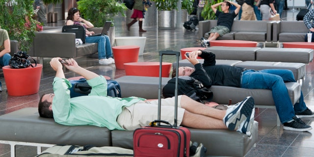 Busy Indianapolis International Airport