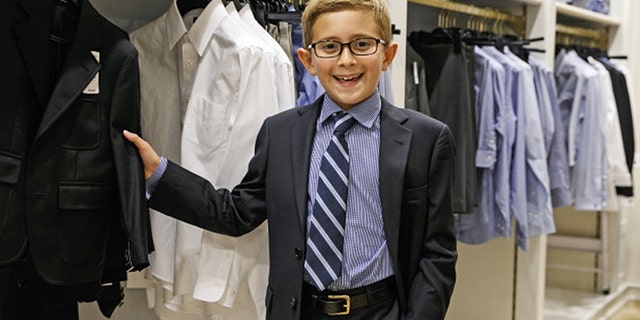 Flynn has sought help from a stylist for back to school.