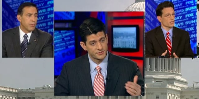 Republican leaders Reps. Darrell Issa, Paul Ryan and Eric Cantor are all looking for ways to reduce government spending.