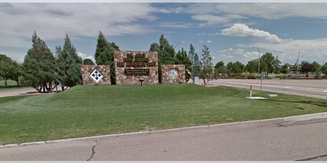 Entrance to Fort Carson, Colorado