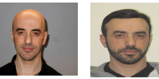 This two photos combo provided on Monday, July 2, 2010 by the AP on the condition that its source not be revealed shows portraits of notorious French criminal Redoine Faid who is wanted in connection with his escape from the Reau prison in France.