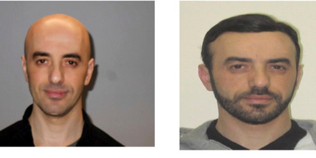 This two photos combo provided on Monday, July 2, 2010 by the AP on the condition that its source not be revealed shows portraits of notorious French criminal Redoine Faid who is wanted in connection with his escape from the Reau prison in France.