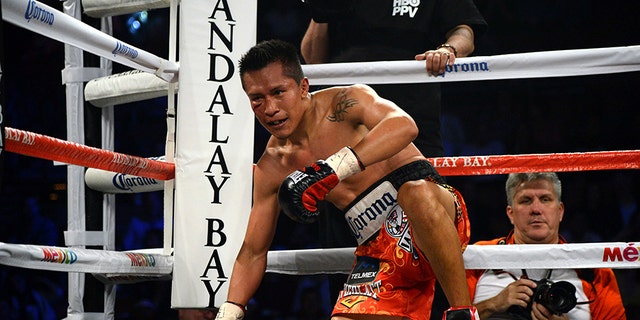 Francisco Vargas at a bout in 2015.