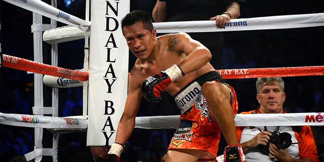 Francisco Vargas at a bout in 2015.